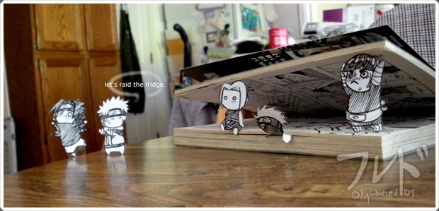 Beautiful and Happy Examples of Papercraft (1)