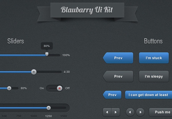 Blaubarry UI Kit