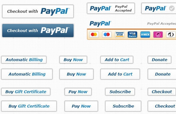Free PayPal Button Set