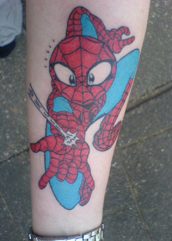 Spiderman Tattoo Designs