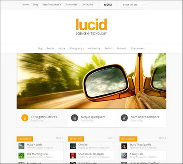 Lucid-wordpress-theme