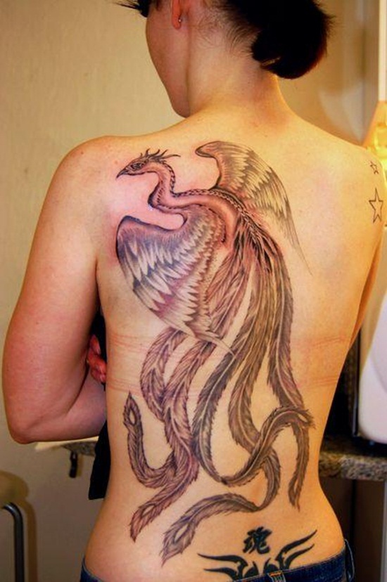 Phoenix Tattoo Designs 6