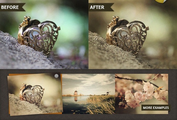 Photoshop vintage Actions