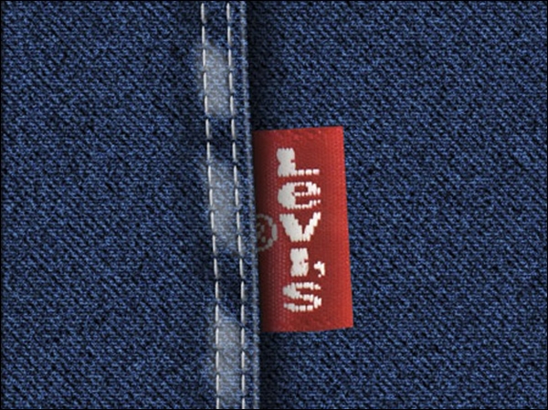 Realistic denim texture