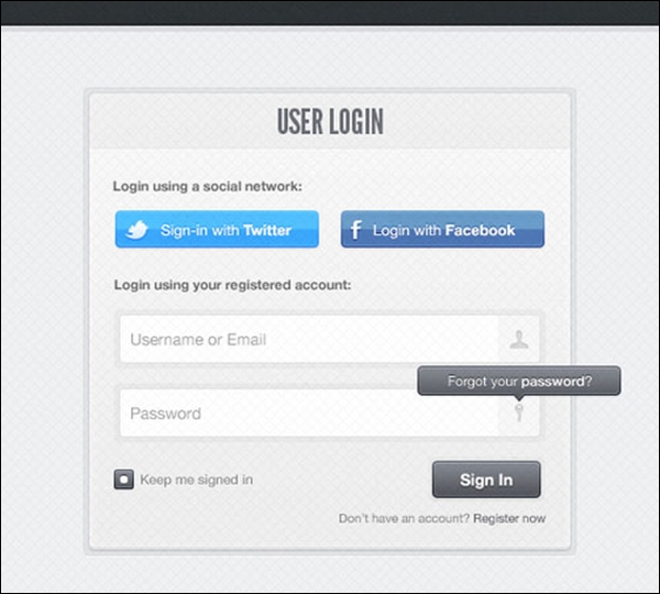 Sexy Login