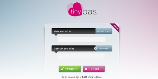 TinyBas Login Form