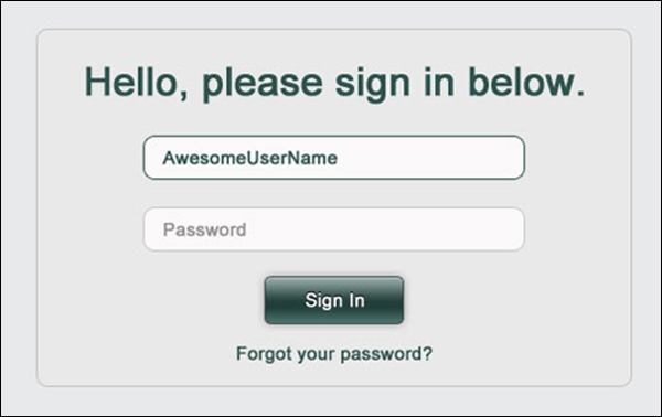 Web Login