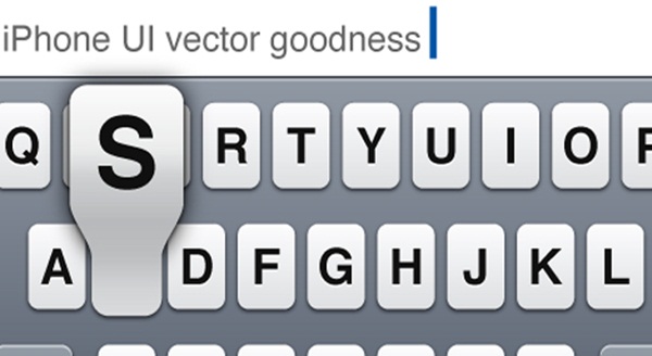 iPhone UI Vector Elements