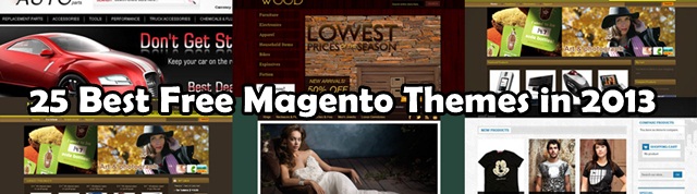 25 Best Free Magento Themes Of 2013