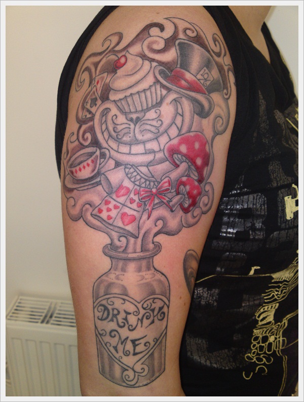 Alice In Wonderland Tattoo