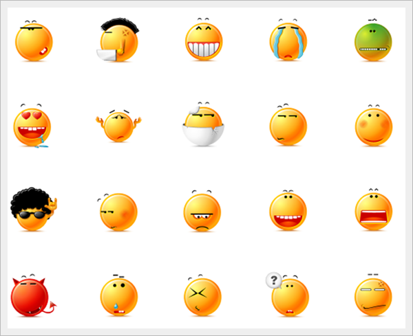 Buttery Emoticons Icons