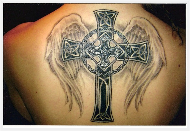 Celtic Cross Tattoo Bre's