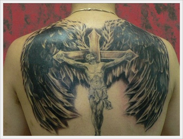 Jesus Back tattoo