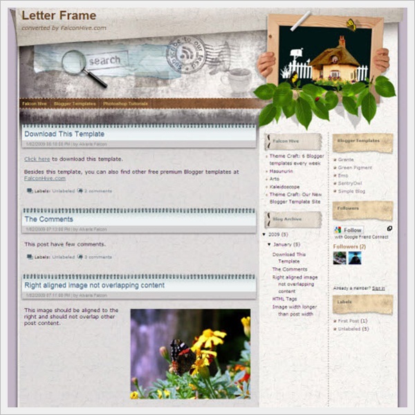 Letter Frame