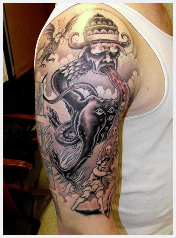 Mythological Tattoo Designs (50)