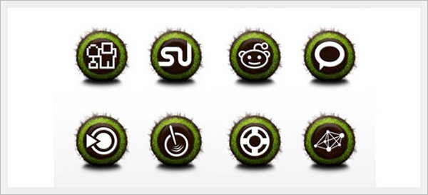 Nurture Social Icon Set