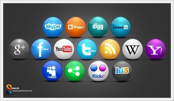 Social media icons