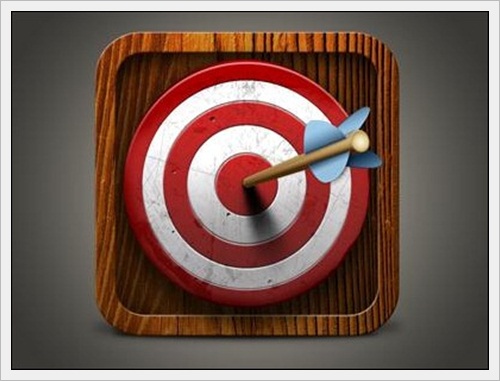 Target iOS App Icon by Mario Bieh