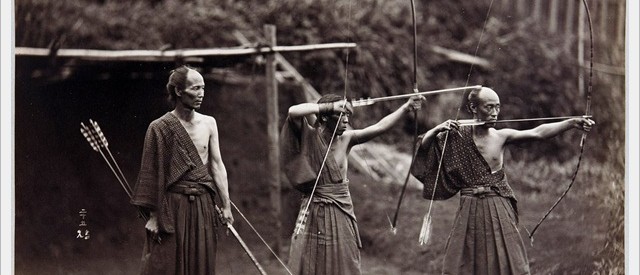 Three Archers, Japan (ca. 1870-1880)