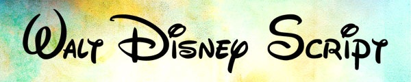 Walt Disney Script