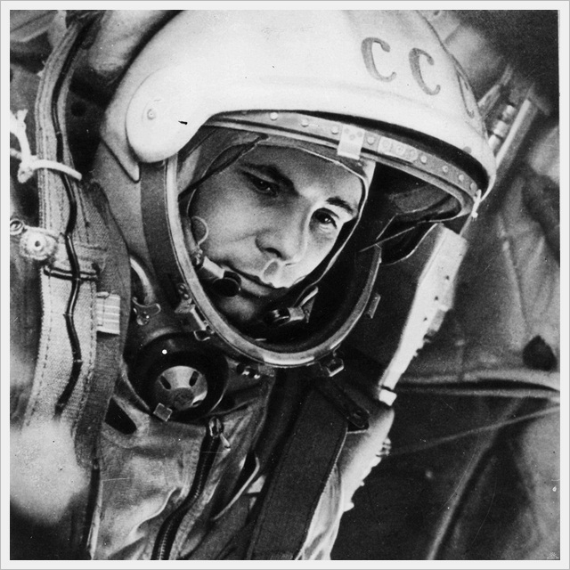 Yuri Gagarin, first man in space (1961)