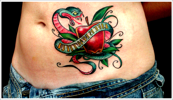 apple tattoo designs (14)