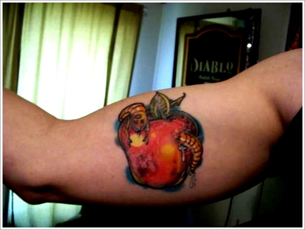 apple tattoo designs (18)