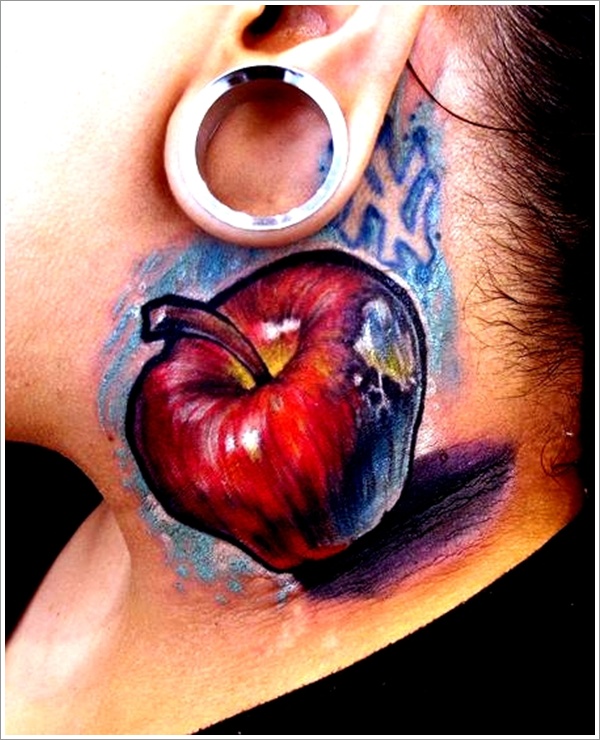 apple tattoo designs (3)