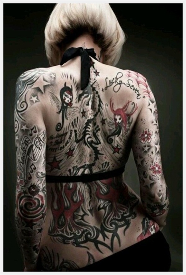 back tattoos for girls 5