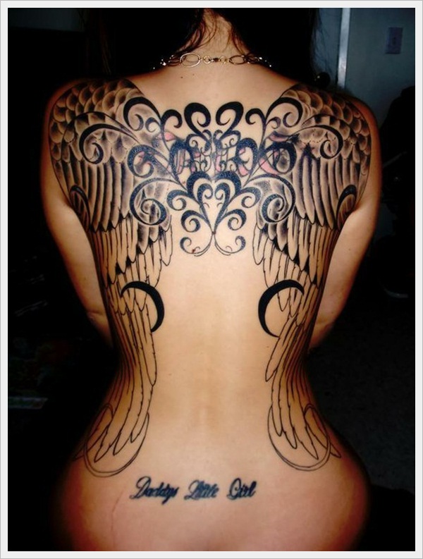 back tattoos for girls 7