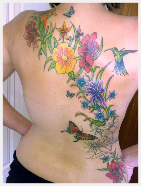 back tattoos for girls 9