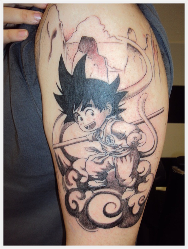 son goku tattoo