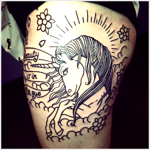 unicorn tattoo designs (12)