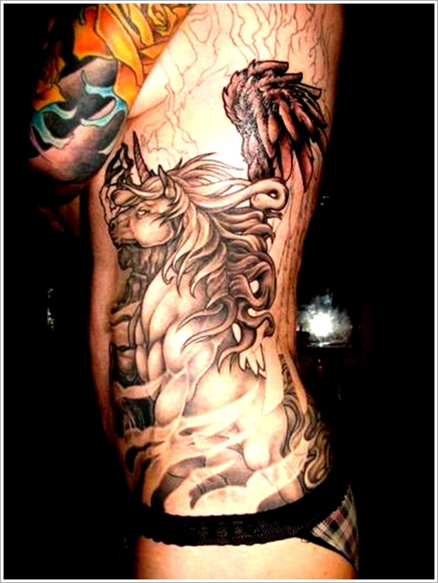 unicorn tattoo designs (14)