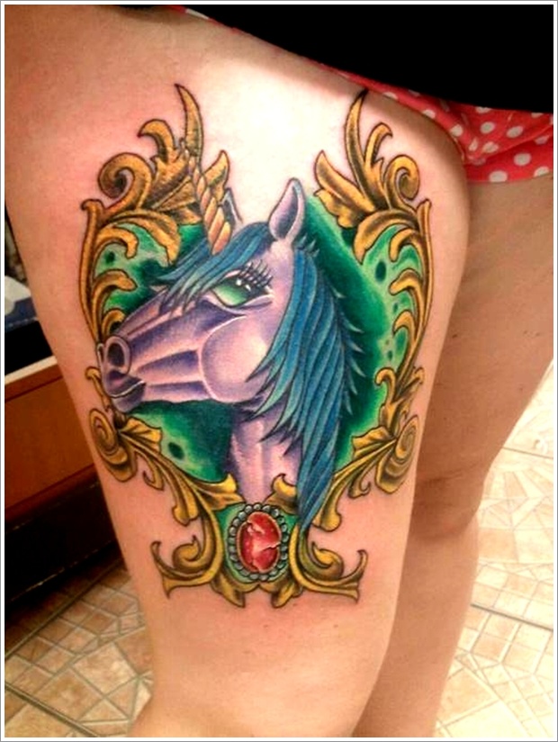 unicorn tattoo designs (17)