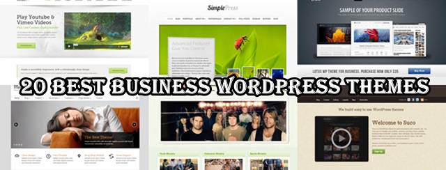 20 Best Business Wordpress Themes
