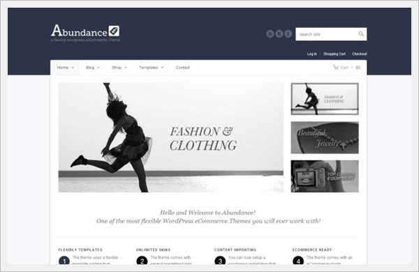 Abundance eCommerce Business Theme