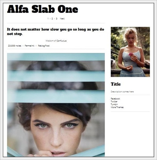 Alfa Slab One