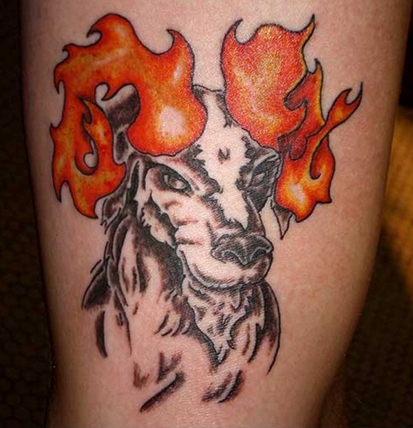 Aries ZodiacTattoo Designs (10)