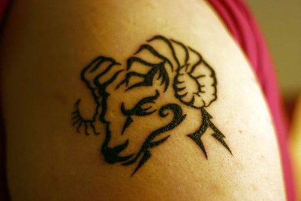 Aries ZodiacTattoo Designs (15)