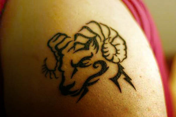 Aries ZodiacTattoo Designs (6)