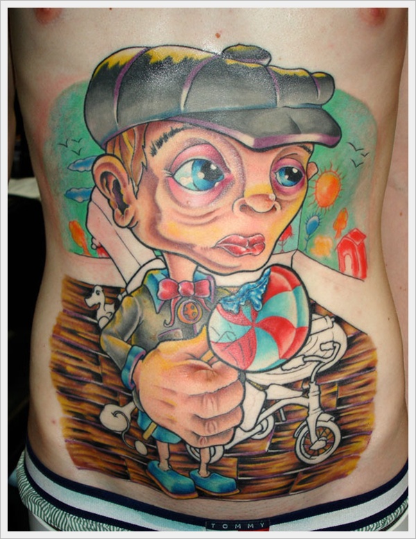 Cartoon tattoo designs (26)