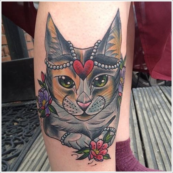 Cat tattoo Designs (15)