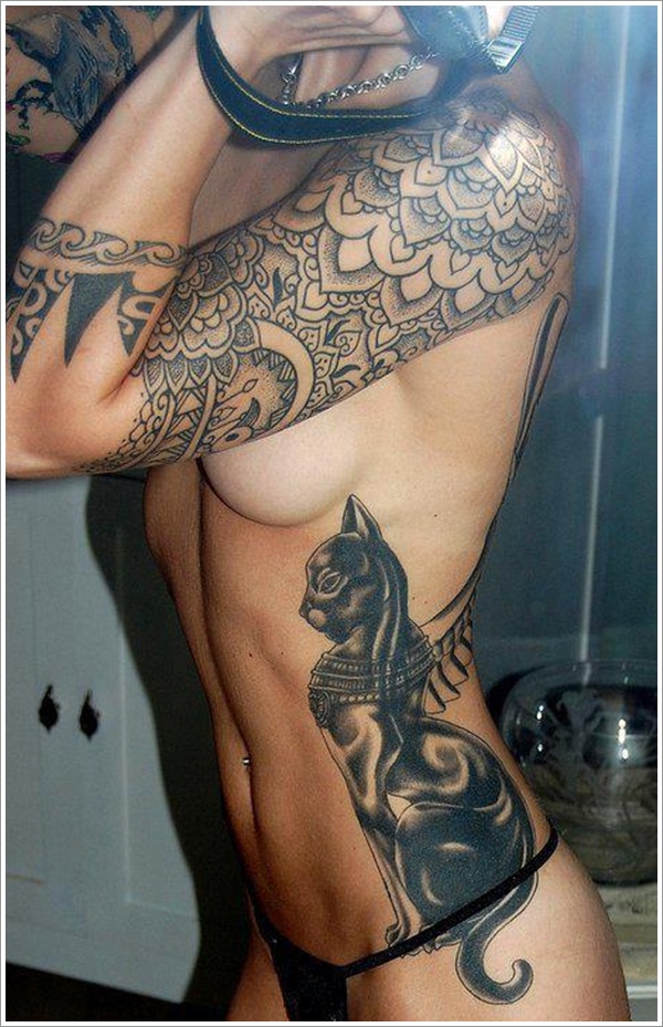 Cat tattoo Designs (20)