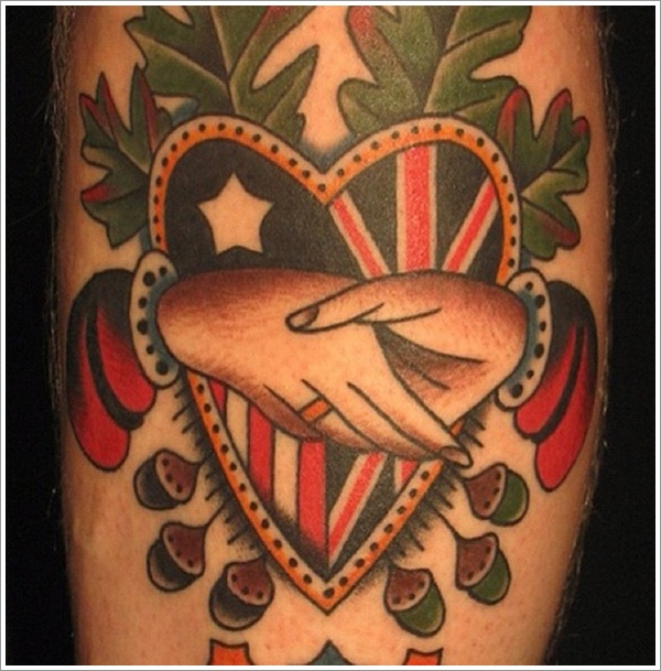 Heart tattoo designs (16)