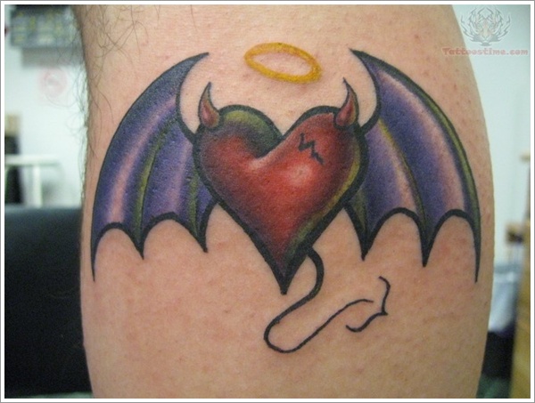 Heart tattoo designs (28)