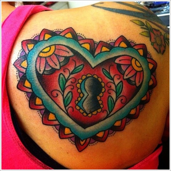 Heart tattoo designs (3)