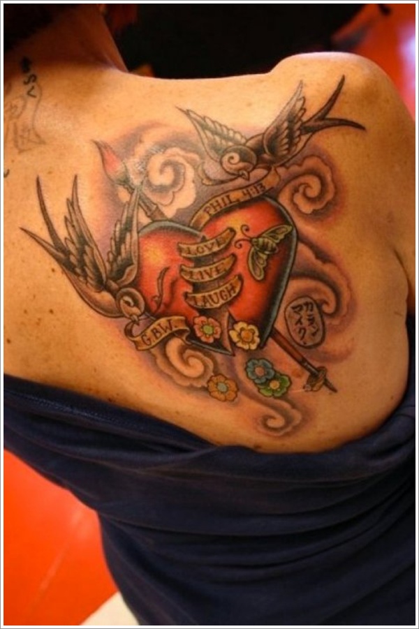 Heart tattoo designs (4)