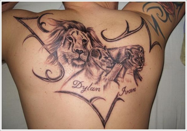 Tribal Loin Tattoo Design (16)
