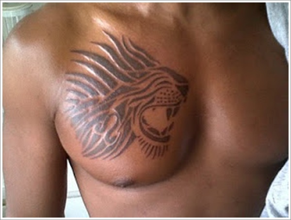 Tribal Loin Tattoo Design (31)